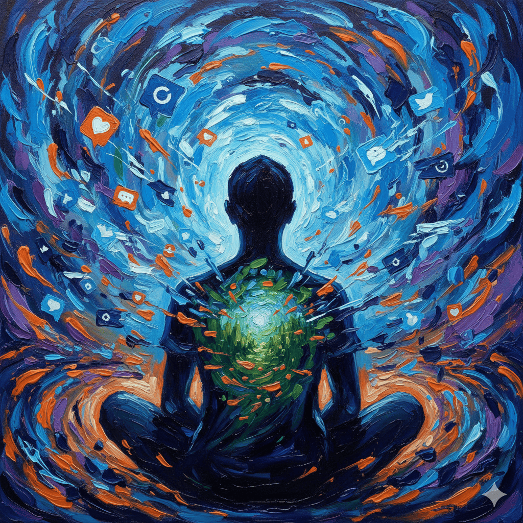 The Digital Tempest: How Our Devices and Social Media Fuel the Global Anxiety Crisis